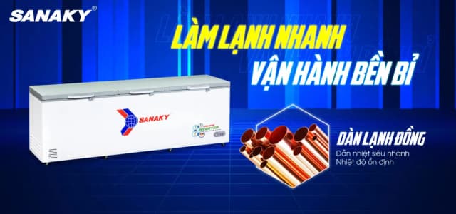 Top 1 so sánh giá Tủ đông Sanaky Inverter 1143.5 lít VH-1399HY4K - Tìm sản phẩm giá rẻ nhất - Ảnh 7