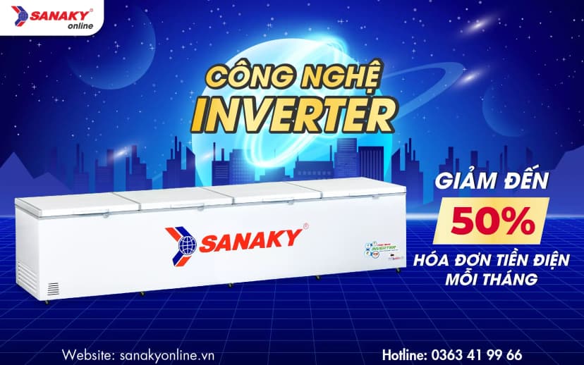 So sánh giá Tủ đông Sanaky Inverter 2000 lít VH-2399HY3 - Tìm sản phẩm giá rẻ nhất - Ảnh 2