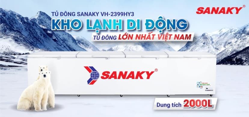 So sánh giá Tủ đông Sanaky Inverter 2000 lít VH-2399HY3 - Tìm sản phẩm giá rẻ nhất - Ảnh 12