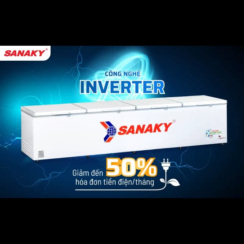 So sánh giá Tủ đông Sanaky Inverter 2000 lít VH-2399HY3 - Tìm sản phẩm giá rẻ nhất - Ảnh 4