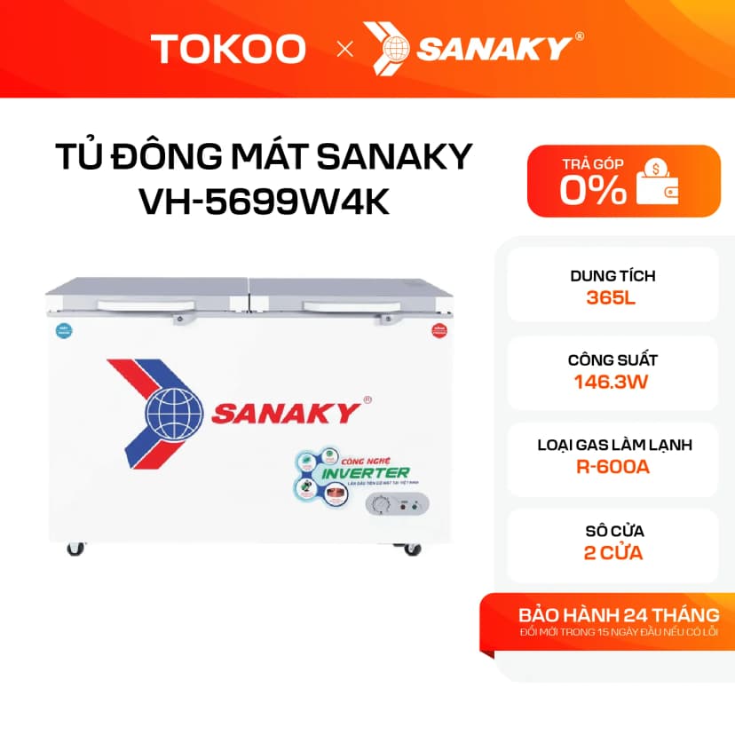 So sánh giá Tủ đông Sanaky Inverter 365 lít VH-5699W4K - Tìm sản phẩm giá rẻ nhất - Ảnh 15
