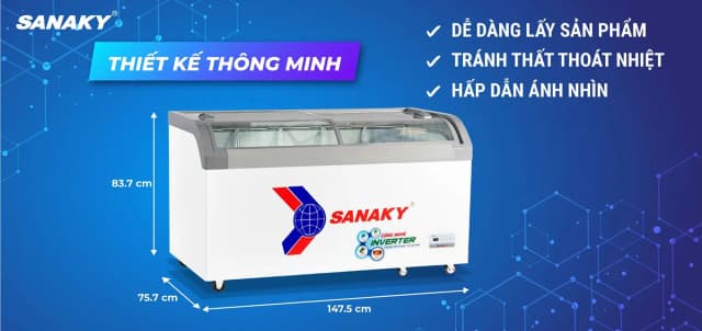 Top 1 so sánh giá Tủ đông Sanaky Inverter 500 lít VH-899K3A - Tìm sản phẩm giá rẻ nhất - Ảnh 11
