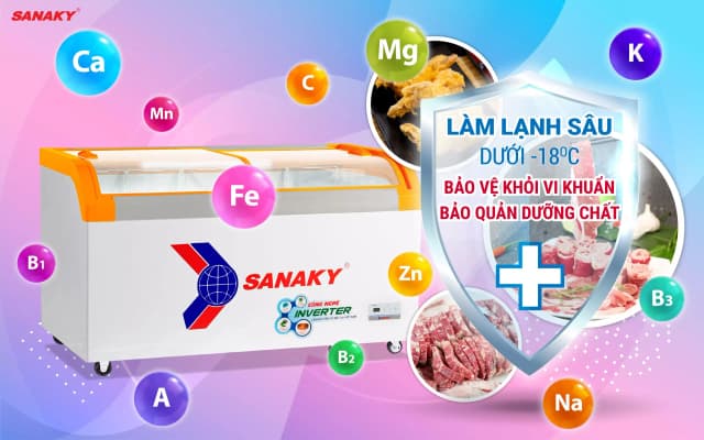 Top 1 so sánh giá Tủ đông Sanaky Inverter 500 lít VH-899K3A - Tìm sản phẩm giá rẻ nhất - Ảnh 5