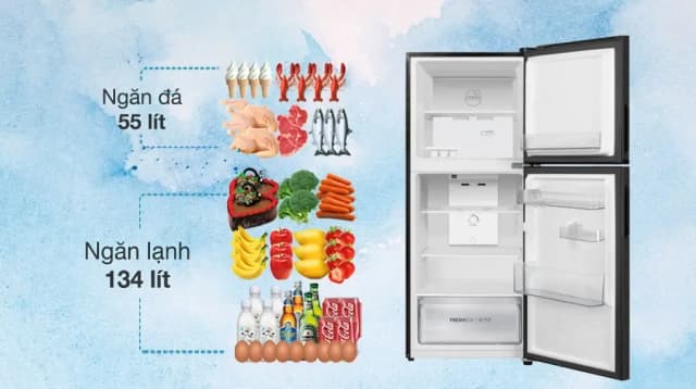 So sánh giá Tủ lạnh Aqua Inverter 189 lít AQR-T220FA(FB) rẻ nhất? - Ảnh 19
