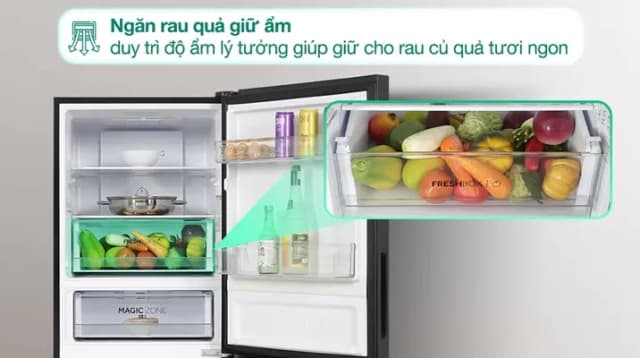 So sánh giá Tủ lạnh Aqua Inverter 260 lít AQR-B310MA(FB) rẻ nhất? - Ảnh 14