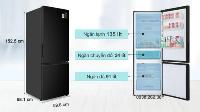 So sánh giá Tủ lạnh Aqua Inverter 260 lít AQR-B310MA(FB) rẻ nhất? - Ảnh 18