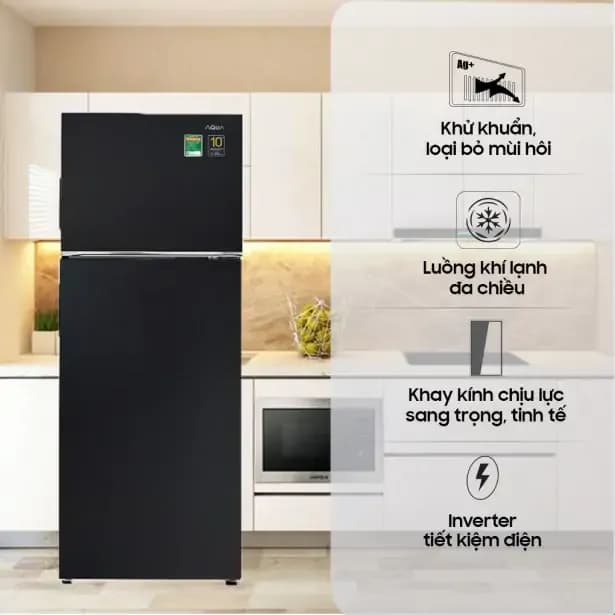 Tủ lạnh Aqua Inverter 283 lít AQR-T305FA(WLB) - Giá rẻ nhất hôm nay - Ảnh 17
