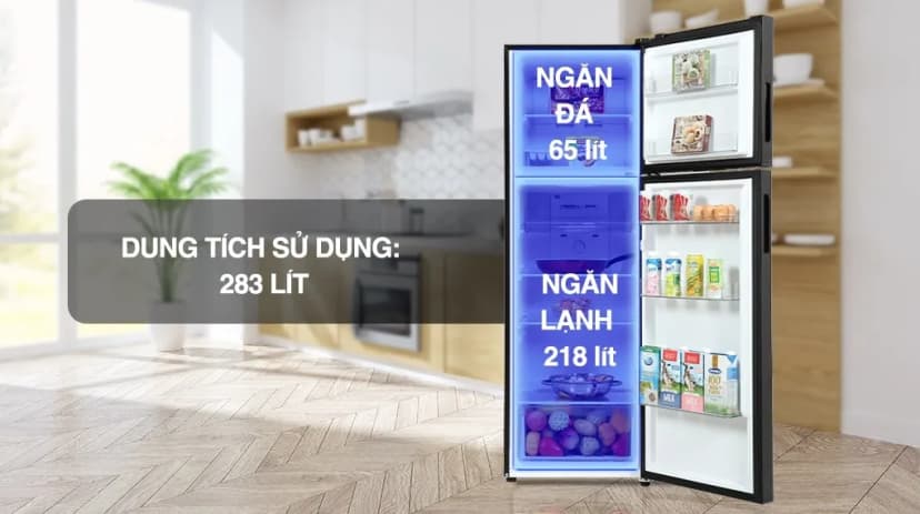 Tủ lạnh Aqua Inverter 283 lít AQR-T305FA(WLB) - Giá rẻ nhất hôm nay - Ảnh 19