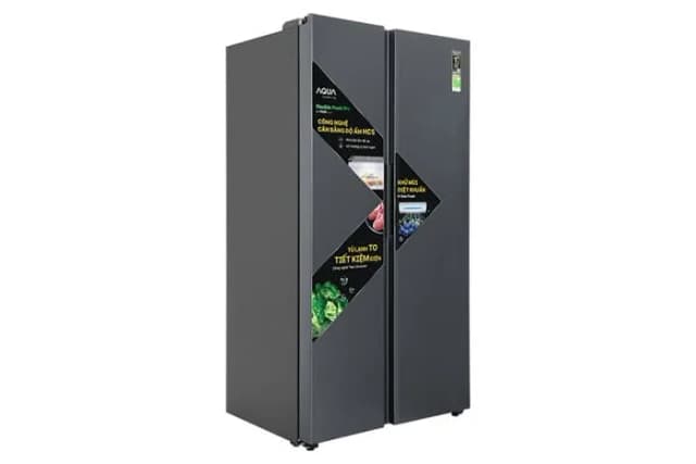 So sánh giá Tủ lạnh Aqua Inverter 646 lít Side By Side AQR-S682XA(SLB) rẻ nhất? - Ảnh 2