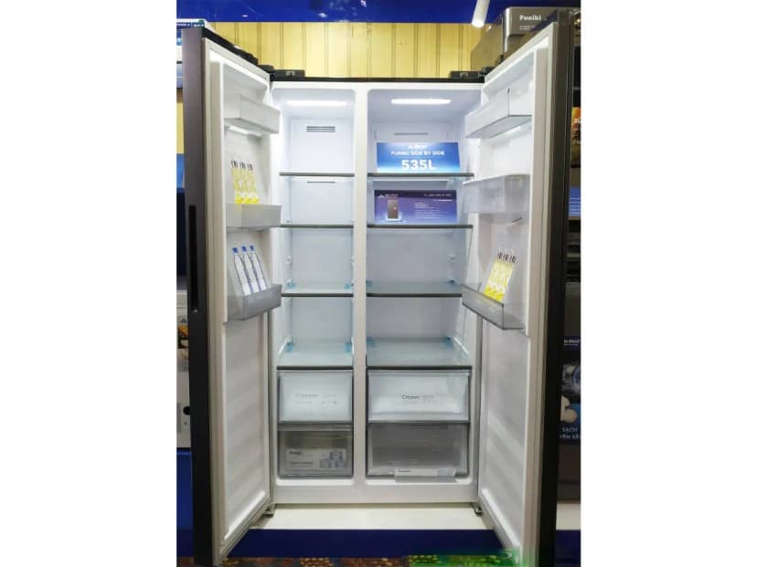 So sánh giá Tủ lạnh Funiki Inverter 430 lít Side By Side HR SS8430SDG - Tìm sản phẩm giá rẻ nhất - Ảnh 10