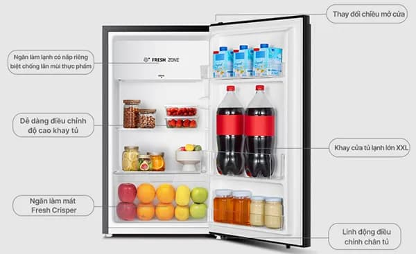Tủ lạnh Hisense 94 lít HR09DB - Giá rẻ nhất hôm nay - Ảnh 11