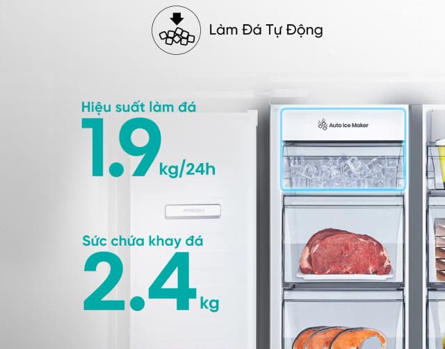 Top 1 so sánh giá Tủ lạnh Hisense Inverter 488 lít Multi Door RQ630N4EBUI3 - Tìm sản phẩm giá rẻ nhất - Ảnh 15