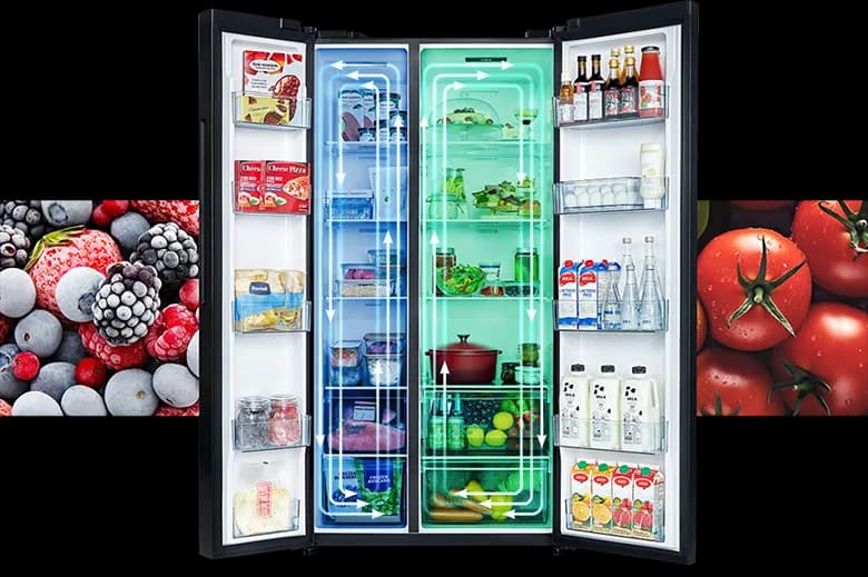 Tủ lạnh Hitachi Inverter 653 lít Side By Side HRSN9713ESAUVN - Giá rẻ nhất hôm nay - Ảnh 7