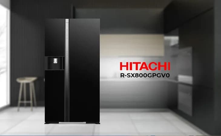 Tủ lạnh Hitachi Inverter 653 lít Side By Side HRSN9713ESAUVN - Giá rẻ nhất hôm nay - Ảnh 8