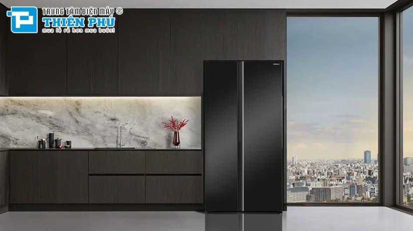 Tủ lạnh Hitachi Inverter 656 lít Side By Side HRSN9713ESUVN - Giá rẻ nhất hôm nay - Ảnh 6