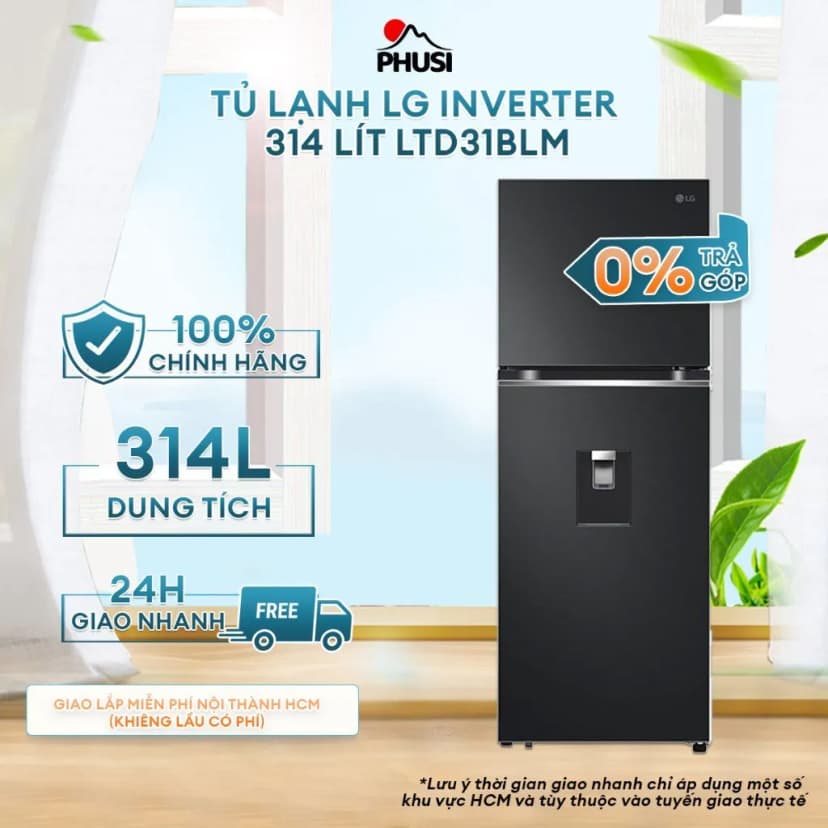 Tủ lạnh LG Inverter 314 lít LTD31BLM - Giá rẻ nhất hôm nay - Ảnh 16