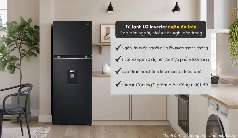 Tủ lạnh LG Inverter 314 lít LTD31BLM - Giá rẻ nhất hôm nay - Ảnh 9