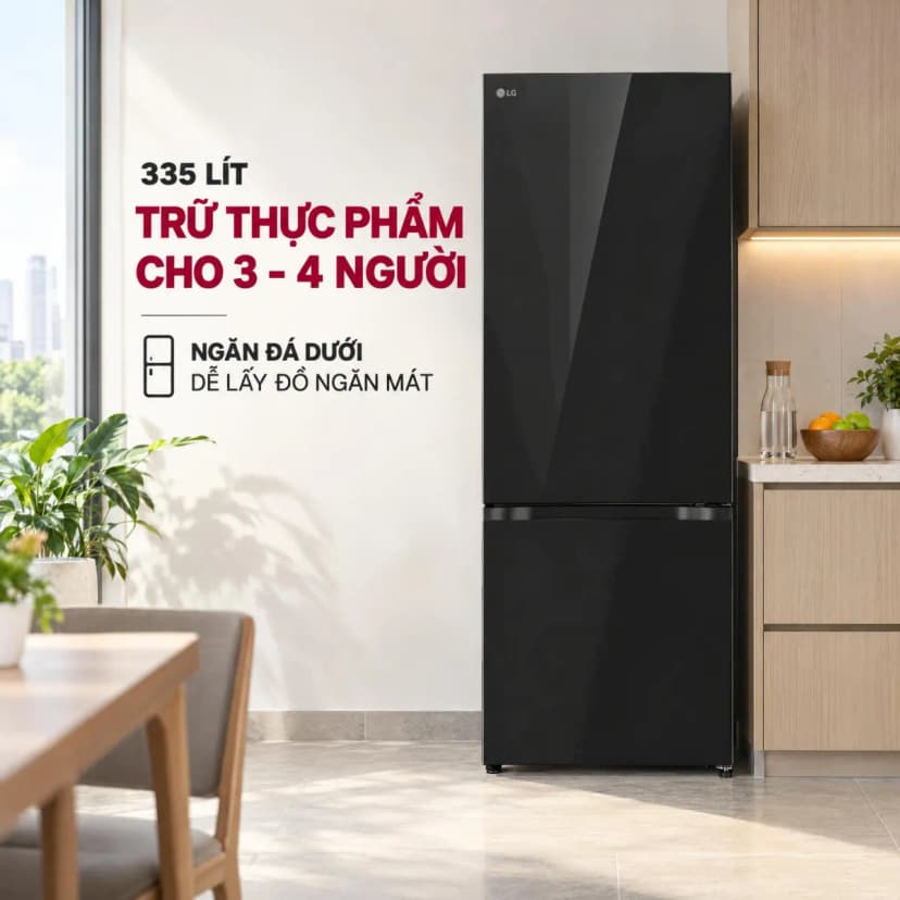 Tủ lạnh LG Inverter 335 lít B33BG - Giá rẻ nhất hôm nay - Ảnh 2