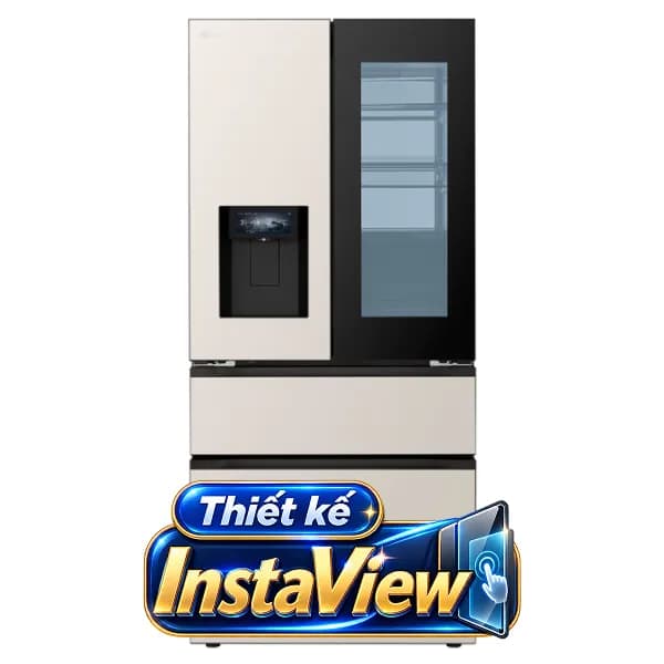 Tủ lạnh LG Inverter 603 lít Multi Door InstaView F53EGR - Giá rẻ nhất hôm nay - Ảnh 1