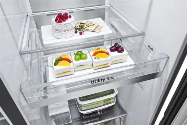 So sánh giá Tủ lạnh LG Inverter 635 Lít Side By Side InstaView Door-in-Door GR-X257BL rẻ nhất? - Ảnh 12