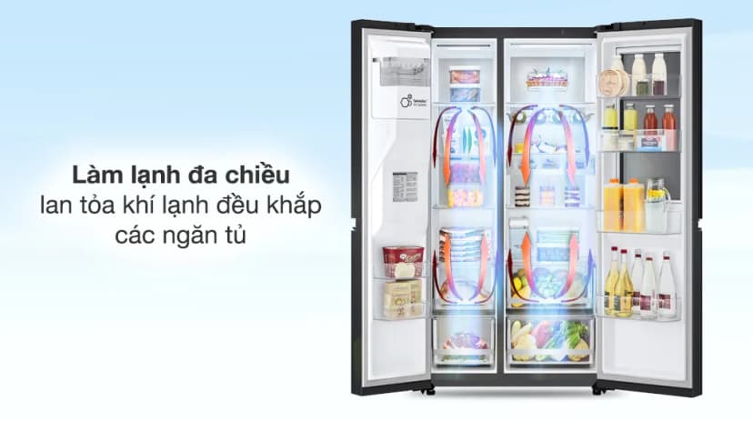 Tủ lạnh LG Inverter 635 Lít Side By Side InstaView Door-in-Door GR-X257BL - Giá rẻ nhất hôm nay - Ảnh 20
