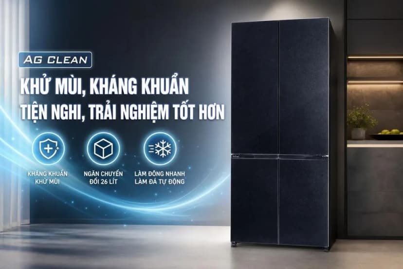 Tủ lạnh Panasonic Inverter 482 lít Multi Door NR-XZ550HGKV - Giá rẻ nhất hôm nay - Ảnh 5