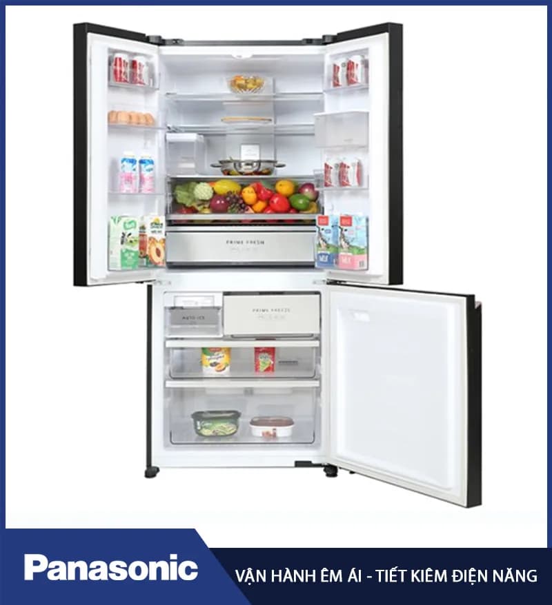 Tủ lạnh Panasonic Inverter 487 lít Multi Door NR-XZ550CWKV - Giá rẻ nhất hôm nay - Ảnh 1