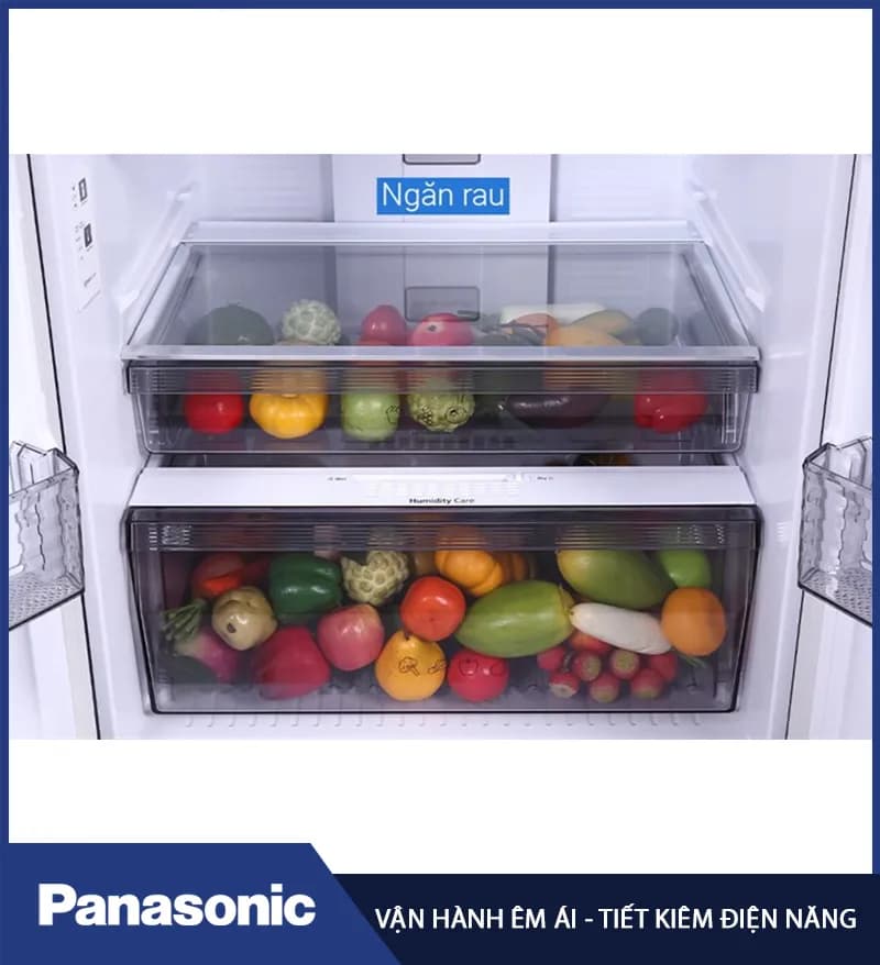 Tủ lạnh Panasonic Inverter 487 lít Multi Door NR-XZ550CWKV - Giá rẻ nhất hôm nay - Ảnh 4
