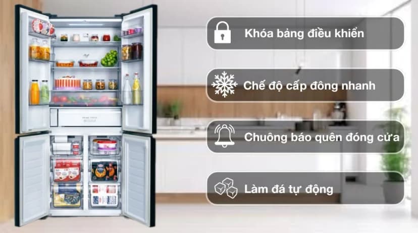Tủ lạnh Panasonic Inverter 525 lít Multi Door NR-XZ590CWKV - Giá rẻ nhất hôm nay - Ảnh 8