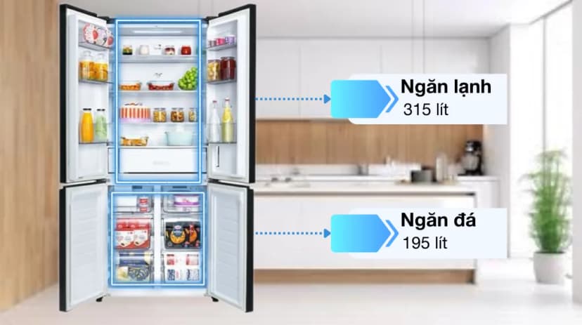 Tủ lạnh Panasonic Inverter 525 lít Multi Door NR-XZ590CWKV - Giá rẻ nhất hôm nay - Ảnh 9