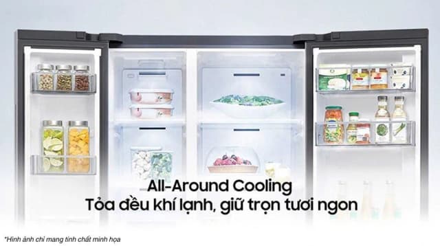 So sánh giá Tủ lạnh Samsung Inverter 578 lít Side By Side RS57DG410EB4SV rẻ nhất? - Ảnh 17