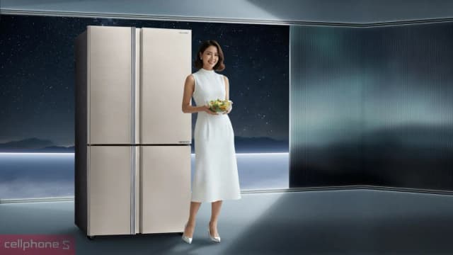 So sánh giá Tủ lạnh Sharp Inverter 525 lít Multi Door SJ-FX610V-SL rẻ nhất? - Ảnh 15