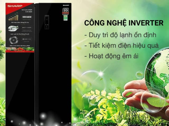 So sánh giá Tủ lạnh Sharp Inverter 532 lít Side By Side SJ-SBX530VG-BK rẻ nhất? - Ảnh 20
