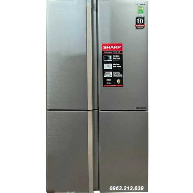 So sánh giá Tủ lạnh Sharp Inverter 572 lít Multi Door SJ-FXP650VG-SL rẻ nhất? - Ảnh 12