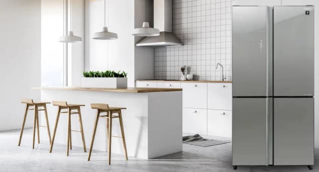 So sánh giá Tủ lạnh Sharp Inverter 572 lít Multi Door SJ-FXP650VG-SL rẻ nhất? - Ảnh 15