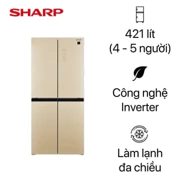 So sánh giá Tủ lạnh Sharp Inverter Multi Door 421 lít SJ-FXP510VG-CH rẻ nhất? - Ảnh 8