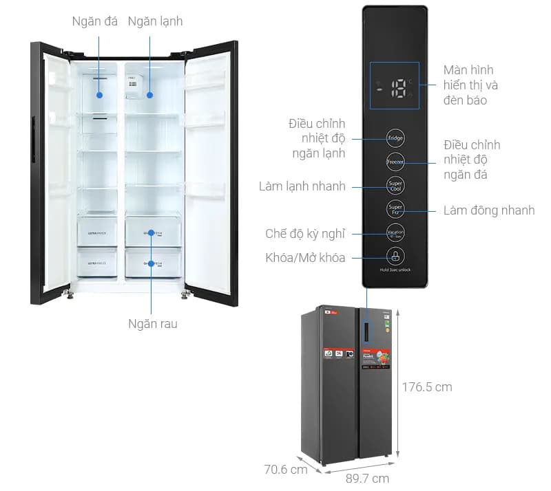 So sánh giá Tủ lạnh Toshiba Inverter 271 lít GR-RT349WE-PMV(68) - Tìm sản phẩm giá rẻ nhất - Ảnh 34