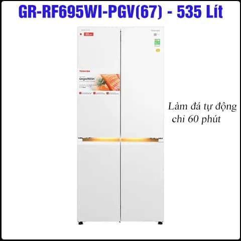 So sánh giá Tủ lạnh Toshiba Inverter 271 lít GR-RT349WE-PMV(68) - Tìm sản phẩm giá rẻ nhất - Ảnh 59