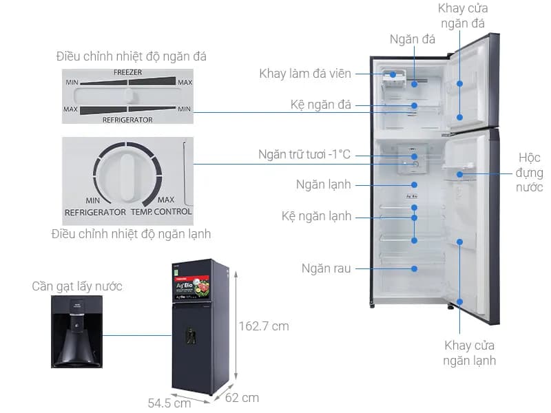 So sánh giá Tủ lạnh Toshiba Inverter 271 lít GR-RT349WE-PMV(68) - Tìm sản phẩm giá rẻ nhất - Ảnh 87
