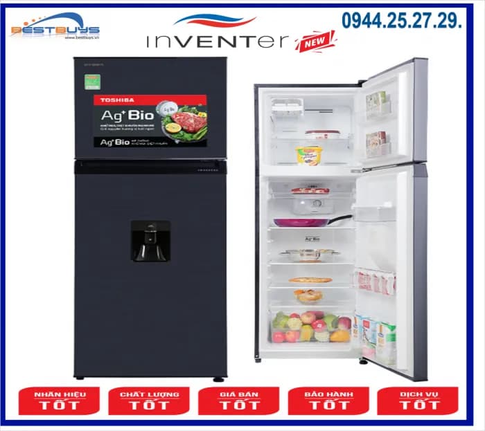 So sánh giá Tủ lạnh Toshiba Inverter 271 lít GR-RT349WE-PMV(68) - Tìm sản phẩm giá rẻ nhất - Ảnh 88