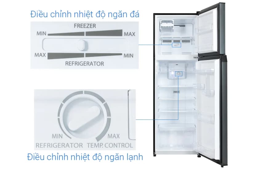 So sánh giá Tủ lạnh Toshiba Inverter 271 lít GR-RT349WE-PMV(68) - Tìm sản phẩm giá rẻ nhất - Ảnh 91