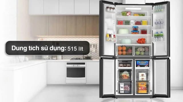 So sánh giá Tủ lạnh Toshiba Inverter 515 lít Multi Door GR-RF675WI-PMV(06)-MG rẻ nhất? - Ảnh 12