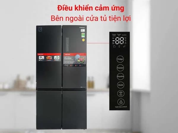 Tủ lạnh Toshiba Inverter 515 lít Multi Door GR-RF677WI-PMV(06)-MG - Giá rẻ nhất hôm nay - Ảnh 10