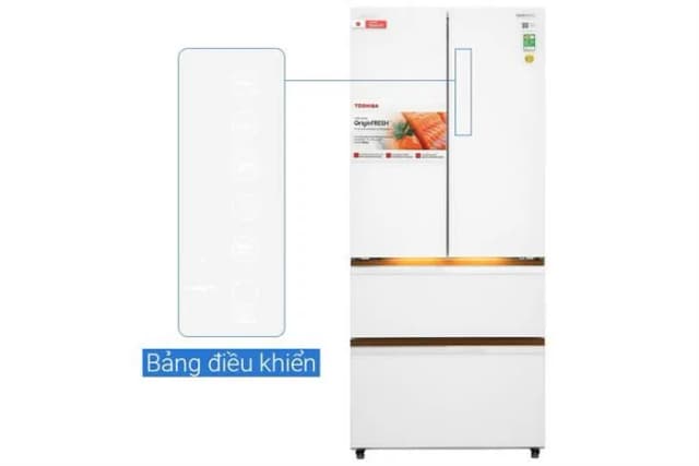 So sánh giá Tủ lạnh Toshiba Inverter 533 lít Japandi Multi Door GR-RF690WI-PGV(67) rẻ nhất? - Ảnh 9