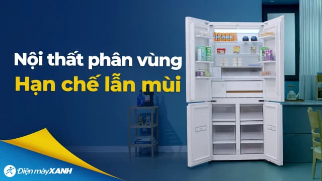 So sánh giá Tủ lạnh Toshiba Inverter 535 lít Japandi Multi Door GR-RF695WI-PGV(67) rẻ nhất? - Ảnh 8