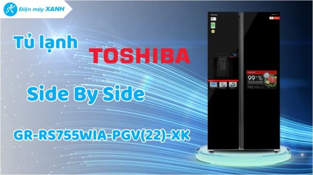 So sánh giá Tủ lạnh Toshiba Inverter 568 lít Side By Side GR-RS755WIA-PGV(22)-XK rẻ nhất? - Ảnh 20
