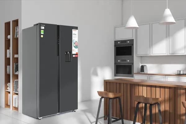 Tủ lạnh Toshiba Inverter 596 lít Side By Side GR-RS775WI-PMV(06)-MG - Giá rẻ nhất hôm nay - Ảnh 10