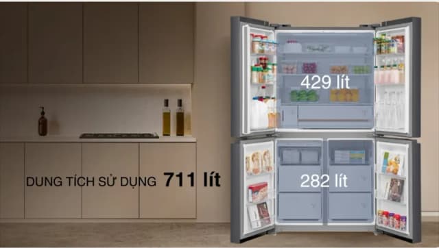 So sánh giá Tủ lạnh Toshiba Inverter 711 lít Multi Door GR-RF895WIA-PGV(22)-XK rẻ nhất? - Ảnh 19