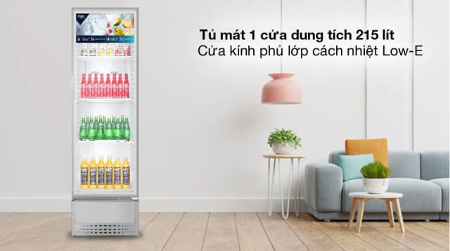 So sánh giá Tủ mát Aqua 215 Lít AQS-AF340N rẻ nhất? - Ảnh 4