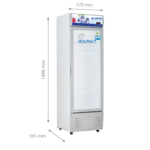 So sánh giá Tủ mát Hoà Phát 242 lít HSR D6242 rẻ nhất? - Ảnh 2